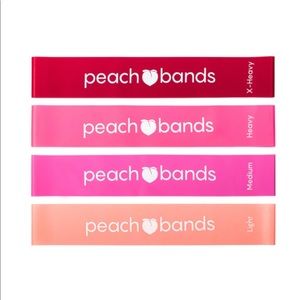 Peach Bands - Resistance band set and Core Sliders